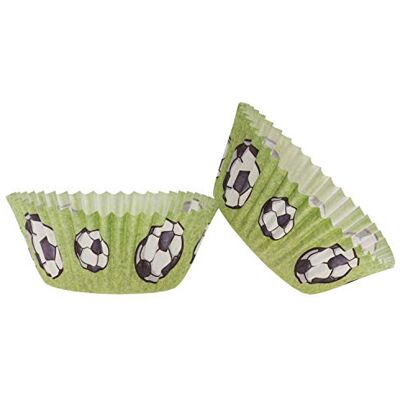 dekora Backformen Set Muffin und Cupcake Formen Papier 25 Stück Fußball dekora Backformen Set Muffin und Cupcake Formen Papier 25 Stück Fußball