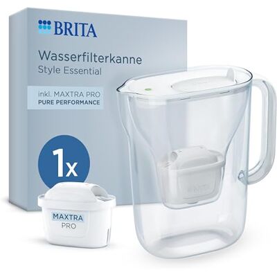 Brita Wasserfilter Kanne Style Essential, 1x MAXTRA PRO Pure Performance Brita Wasserfilter Kanne Style Essential, 1x MAXTRA PRO Pure Performance