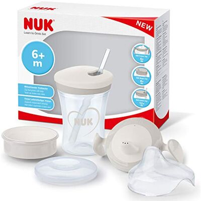 NUK Modell 3-in-1 Trainingsset - BPA-freie Kleinkindbecher NUK Modell 3-in-1 Trainingsset - BPA-freie Kleinkindbecher