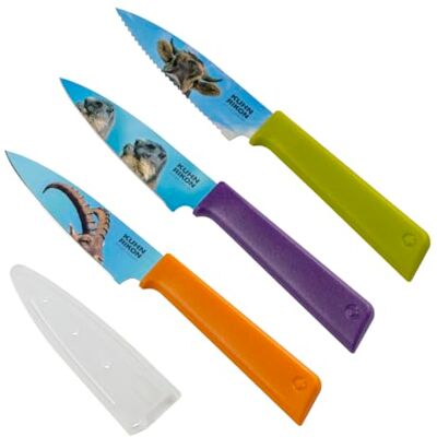 KUHN RIKON COLORI®+ Rüstmesser Set Schweizer Tiere 3 Stk. (Limited Edition) KUHN RIKON COLORI®+ Rüstmesser Set Schweizer Tiere 3 Stk. (Limited Edition)