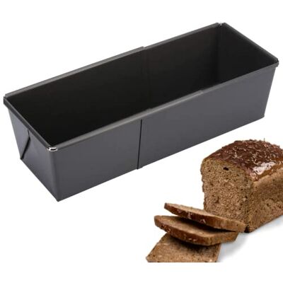 Westmark Brotbackform, ausziehbar, kaltgewalzter Stahl, Back Meister, Anthrazit, 32932270 Westmark Brotbackform, ausziehbar, kaltgewalzter Stahl, Back Meister, Anthrazit, 32932270
