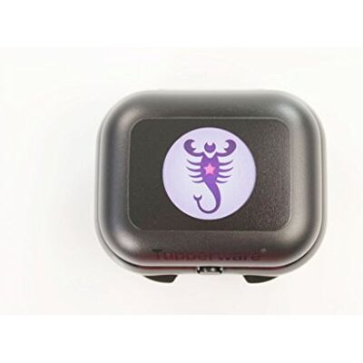 Tupperware To Go Mini-Twin Schwarz Sternzeichen Skorpion Brotdose Behälter Tupperware To Go Mini-Twin Schwarz Sternzeichen Skorpion Brotdose Behälter