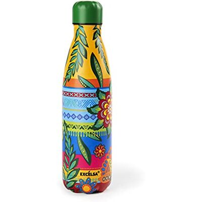 Excelsa Gipsy Thermosflasche, Edelstahl 18/10, doppelwandig, 500 ml Excelsa Gipsy Thermosflasche, Edelstahl 18/10, doppelwandig, 500 ml