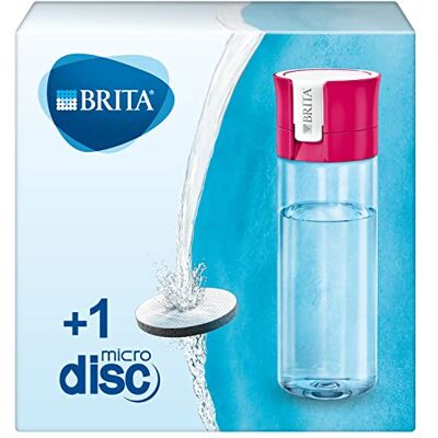 Brita Vital 600ml Pink Wasserfilterflasche - Täglicher Gebrauch Brita Vital 600ml Pink Wasserfilterflasche - Täglicher Gebrauch