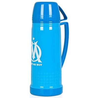 OLYMPIQUE DE MARSEILLE 5THS001OM Isolierflasche, Kunststoff, 25,5°cm, Blau OLYMPIQUE DE MARSEILLE 5THS001OM Isolierflasche, Kunststoff, 25,5°cm, Blau