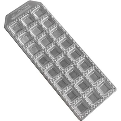 FACKELMANN 40927 Form für die Herstellung von hausgemachten Ravioli, quadratische Form, 24 Fingerabdrücke, Aluminium, 2,70 x 31,60 x 11,10 cm FACKELMANN 40927 Form für die Herstellung von hausgemachten Ravioli, quadratische Form, 24 Fingerabdrücke, Aluminium, 2,70 x 31,60 x 11,10 cm