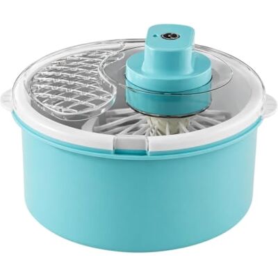 Generic Fruit Cleaner Spinner 12,2 x 12,2 Zoll für Salatfrüchte und Gemüse Multifunktionaler Gemüsespül- und Trockner 12,2 x 12,2 Zoll; Salatschleuder, Gemüsewaschmaschine; Korb mit großem Generic Fruit Cleaner Spinner 12,2 x 12,2 Zoll für Salatfrüchte und Gemüse Multifunktionaler Gemüsespül- und Trockner 12,2 x 12,2 Zoll; Salatschleuder, Gemüsewaschmaschine; Korb mit großem