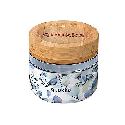 Stor Quokka Lebensmittelbehälter - Kristall & Silikonschutzhülle - 500 ml Stor Quokka Lebensmittelbehälter - Kristall & Silikonschutzhülle - 500 ml