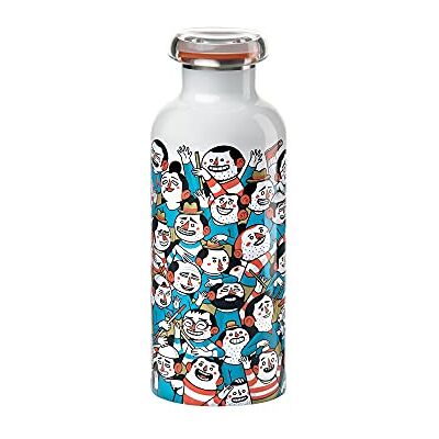 Guzzini On the Go STREET BOTTLE, Thermosflasche 500 cc, Muster 1167D452 Guzzini On the Go STREET BOTTLE, Thermosflasche 500 cc, Muster 1167D452