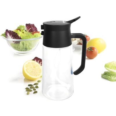 mastrad 2in1 Ölsprüher & Ausgießer 500ml Speiseöl Ausgießer & Sprühflasche Ölspray Essigspender, zum Kochen, Backen, Grillen und Salat mastrad 2in1 Ölsprüher & Ausgießer 500ml Speiseöl Ausgießer & Sprühflasche Ölspray Essigspender, zum Kochen, Backen, Grillen und Salat