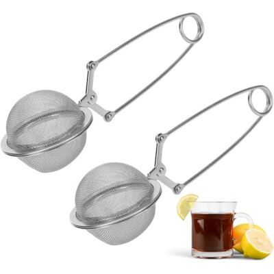 Westmark Klappsiebe, 2 Stück, Ø 5 cm, Länge: 16 cm, Teatime, Rostfreier Edelstahl, Silber,153322E3 Westmark Klappsiebe, 2 Stück, Ø 5 cm, Länge: 16 cm, Teatime, Rostfreier Edelstahl, Silber,153322E3