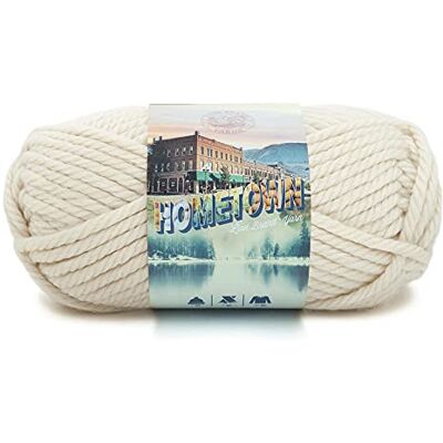 Lion Brand Hometown USA Creme Garn - Garn Lion Brand Hometown USA Creme Garn - Garn