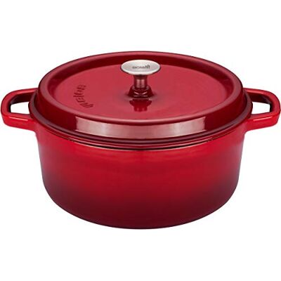 Sola 13BRAR 003 Rote Keramikpfanne - Casserole Sola 13BRAR 003 Rote Keramikpfanne - Casserole
