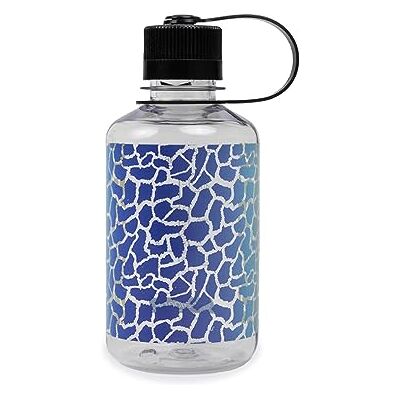 Nalgene Sustain Tritan BPA-freie Wasserflasche aus 50% Kunststoffabfällen, 473 ml, schmaler Mund, Regenbogen-Giraffe, 16 oz Nalgene Sustain Tritan BPA-freie Wasserflasche aus 50% Kunststoffabfällen, 473 ml, schmaler Mund, Regenbogen-Giraffe, 16 oz