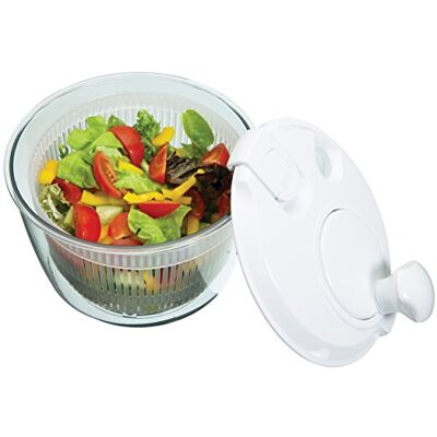 KitchenCraft Mini Salatschleuder, kleine Mehrzweck-Salatschleuder, 19cm (7.5") KitchenCraft Mini Salatschleuder, kleine Mehrzweck-Salatschleuder, 19cm (7.5")