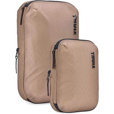 Thule Kompressions-Verpackungswürfel-Set, enthält Größe S und M, halbtransparenter Stoff, einfach zu verpacken Thule Kompressions-Verpackungswürfel-Set, enthält Größe S und M, halbtransparenter Stoff, einfach zu verpacken