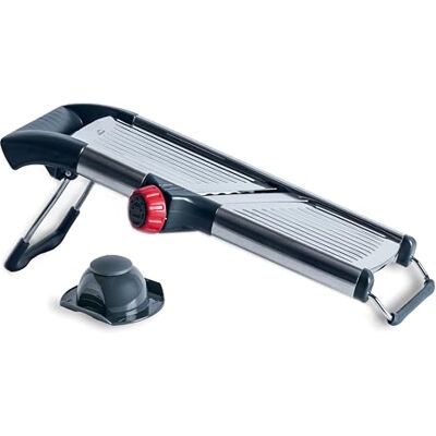 LACOR 60274 – ProSlice Mandoline, 2 Klingen, 2 Schnittarten, Slices... Langlebiges Profi-Utensil; entwickelt für optimale Leistung und schnelle, unkomplizierte Reinigung in der Spülmaschine LACOR 60274 – ProSlice Mandoline, 2 Klingen, 2 Schnittarten, Slices... Langlebiges Profi-Utensil; entwickelt für optimale Leistung und schnelle, unkomplizierte Reinigung in der Spülmaschine