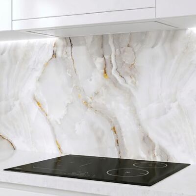 Rodnik Küchenrückwand – monolithische ABS-Platte mit Direktdruck, formstabil und langlebig. Große Motivauswahl (Marmor Gold, 60x200 cm) Rodnik Küchenrückwand – monolithische ABS-Platte mit Direktdruck, formstabil und langlebig. Große Motivauswahl (Marmor Gold, 60x200 cm)