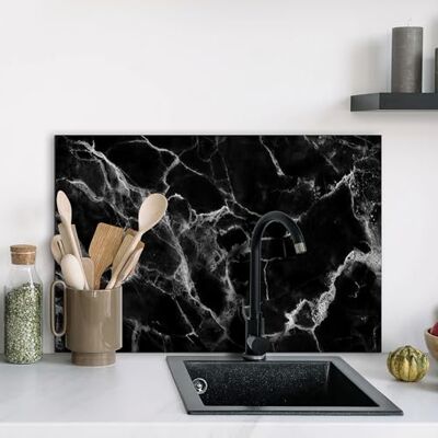 CREARREDA Spritzschutz für Küche aus Aluminium, made in Italy, Schutz für Herd und Wand, waschbar und einfach zu montieren, Spritzschutz aus Metall, 48 x 72 cm CREARREDA Spritzschutz für Küche aus Aluminium, made in Italy, Schutz für Herd und Wand, waschbar und einfach zu montieren, Spritzschutz aus Metall, 48 x 72 cm