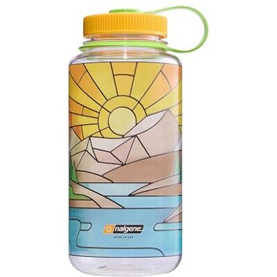 Nalgene Trinkflasche 'WH Sustain' 1 L river, Botanical Florals Nalgene Trinkflasche 'WH Sustain' 1 L river, Botanical Florals