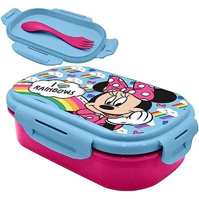 Minnie Rechteckige Lunchbox - Food Storage, Kinder & Reisen Minnie Rechteckige Lunchbox - Food Storage, Kinder & Reisen