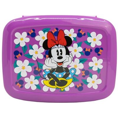 Stor Minnie Maus Kinder Brotdose 1705ml Sandwichbox mit 4 Fächern auf 2 Ebenen BPA-freier Robuster Kunststoff Perfekt für Schule und Ausflüge Stor Minnie Maus Kinder Brotdose 1705ml Sandwichbox mit 4 Fächern auf 2 Ebenen BPA-freier Robuster Kunststoff Perfekt für Schule und Ausflüge