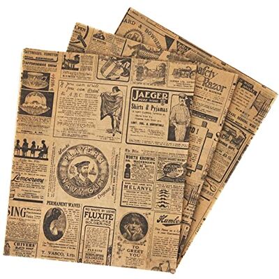 García de Pou 1000 Einweg Fettabweisendes Papier für Schnellfood 28x34cm García de Pou 1000 Einweg Fettabweisendes Papier für Schnellfood 28x34cm