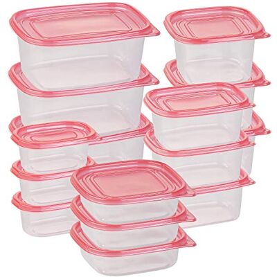 Rosenstein & Söhne Gefrierdosen: 30-teiliges Frischhaltedosen-Set BASIC, lebensmittelecht (15 Dosen) (Gefrierdosen Set, BPA frei, aus) Rosenstein & Söhne Gefrierdosen: 30-teiliges Frischhaltedosen-Set BASIC, lebensmittelecht (15 Dosen) (Gefrierdosen Set, BPA frei, aus)
