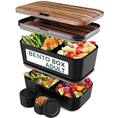 Umami Wenge Schwarz 1,5L Bento-Box - Lunchbox Umami Wenge Schwarz 1,5L Bento-Box - Lunchbox