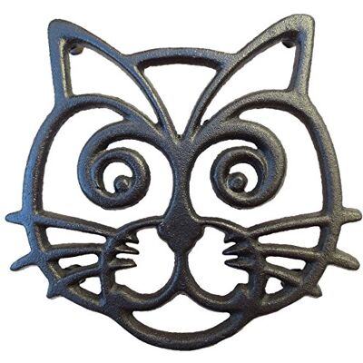 Cara's Casa Cat Untersetzer, schwarz aus Gusseisen – Für Küche & Esszimmer Tisch – Mehr als eine Macht EIN Set für die Theke, Wand Kunst oder Dekoration Zubehör – Einzugs & Cat Lover Geschenke – 6.6 von 6,3 in Cara's Casa Cat Untersetzer, schwarz aus Gusseisen – Für Küche & Esszimmer Tisch – Mehr als eine Macht EIN Set für die Theke, Wand Kunst oder Dekoration Zubehör – Einzugs & Cat Lover Geschenke – 6.6 von 6,3 in