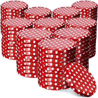 KADAX - 100x Jar Caps Fi 82 - 82 mm - Jar Caps KADAX - 100x Jar Caps Fi 82 - 82 mm - Jar Caps