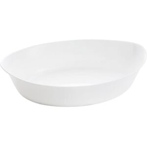 Luminarc 06973 Auflaufbräter oval Smart Cuisine 32 cm Backform Backblech Backoffen Hartglas Glasbräter Mikrowellen-Spülmaschinenfest weiß glatt modern, Glas Luminarc 06973 Auflaufbräter oval Smart Cuisine 32 cm Backform Backblech Backoffen Hartglas Glasbräter Mikrowellen-Spülmaschinenfest weiß glatt modern, Glas