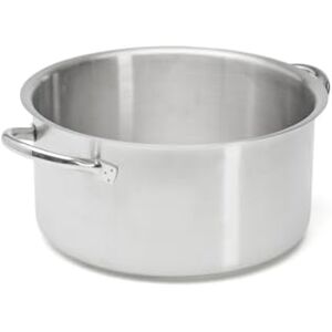 DE BUYER Kochtopf ohne Deckel aus Edelstahl, Durchmesser 28 cm, Silber DE BUYER Kochtopf ohne Deckel aus Edelstahl, Durchmesser 28 cm, Silber
