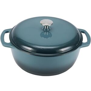Basics SX-75QTH Grauer emaillierter Gusseisen Dutch Oven - 6,9L Basics SX-75QTH Grauer emaillierter Gusseisen Dutch Oven - 6,9L