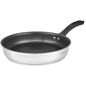 KARACA Gastro Pfanne, 20 cm Hochwertige Edelstahlpfanne (1,5 Liter) mit Feuerfester Antihaft-Innenbeschichtung und Langlebiger Edelstahloberfläche für Gesundes Kochen und Langfristige Nutzung KARACA Gastro Pfanne, 20 cm Hochwertige Edelstahlpfanne (1,5 Liter) mit Feuerfester Antihaft-Innenbeschichtung und Langlebiger Edelstahloberfläche für Gesundes Kochen und Langfristige Nutzung