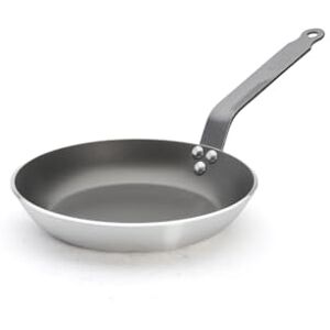 DE BUYER Runde Pfanne mit Antihaftbeschichtung Choc aus Aluminium – Durchmesser 24 cm – Schwarz DE BUYER Runde Pfanne mit Antihaftbeschichtung Choc aus Aluminium – Durchmesser 24 cm – Schwarz