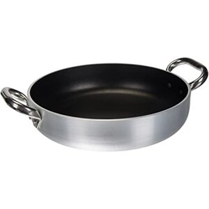Baldassare Agnelli Pentole Agnelli ALSA2110S28 Pfanne mit Griffen, Aluminium, Silber, 28 cm Baldassare Agnelli Pentole Agnelli ALSA2110S28 Pfanne mit Griffen, Aluminium, Silber, 28 cm