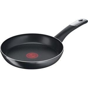 Tefal Bratpfanne 24 cm, Pfanne Antihaftbeschichtung mit Titanpartikeln, Thermo-Signal bei idealer Brattemperatur, spülmaschinengeeignet, nicht induktionsgeeignet, C38804 Tefal Bratpfanne 24 cm, Pfanne Antihaftbeschichtung mit Titanpartikeln, Thermo-Signal bei idealer Brattemperatur, spülmaschinengeeignet, nicht induktionsgeeignet, C38804