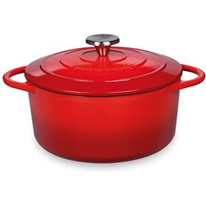 Kuchenprofi Rote Gusseisen Gulaschpfanne - 22cm - Multifunktional Kuchenprofi Rote Gusseisen Gulaschpfanne - 22cm - Multifunktional