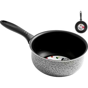 HOME Salt Peper Bräter EIN Griff Antihaft-Salzpfeffer cm 20 Kochtopf, Material, Multicolor, 20 cm HOME Salt Peper Bräter EIN Griff Antihaft-Salzpfeffer cm 20 Kochtopf, Material, Multicolor, 20 cm
