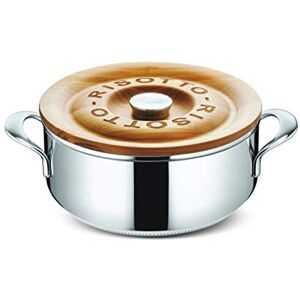 Lagostina 011193031824 Risottokocher, 24 cm, Edelstahl Lagostina 011193031824 Risottokocher, 24 cm, Edelstahl