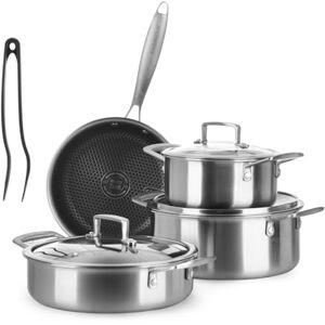 Altri Brand 8-teilige Tri-ply Kochgeschirr-Set Altri Brand 8-teilige Tri-ply Kochgeschirr-Set