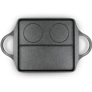 Risoli EXPLORA, BBBurger Antihaft-Platte, 40 x 25 cm, Multifunktionsgrill, ideal für Burger oder English Breakfast, aus recyceltem Aluminium, hergestellt in Italien Risoli EXPLORA, BBBurger Antihaft-Platte, 40 x 25 cm, Multifunktionsgrill, ideal für Burger oder English Breakfast, aus recyceltem Aluminium, hergestellt in Italien
