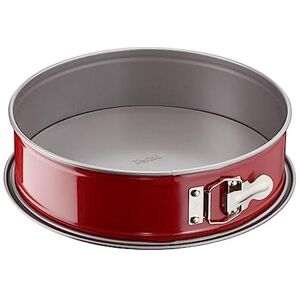 Tefal 1641214 Delibake Backform mit Scharnier, 23 cm, Karbonrot Tefal 1641214 Delibake Backform mit Scharnier, 23 cm, Karbonrot