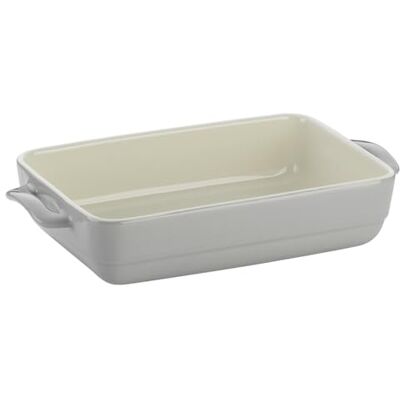 kela Auflaufform Hellgrau Beige Keramik 32 x 19 cm mit Griffen kela Auflaufform Hellgrau Beige Keramik 32 x 19 cm mit Griffen