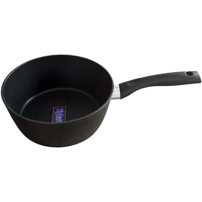 Baumalu Easy Kochtopf Aluminium Ø14 cm schwarz Geschmiedet, Antihaftbeschichtung, kühler Bakelitgriff, alle Herdarten inkl. Induktion, gesundes Kochen Baumalu Easy Kochtopf Aluminium Ø14 cm schwarz Geschmiedet, Antihaftbeschichtung, kühler Bakelitgriff, alle Herdarten inkl. Induktion, gesundes Kochen