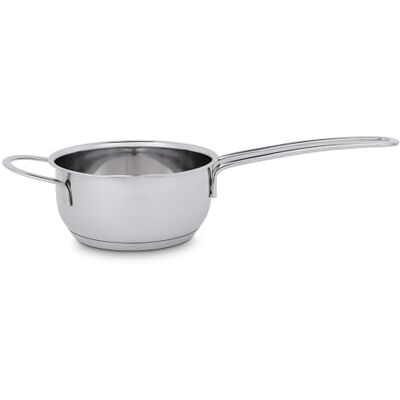 GRÄWE Kochtopf, 500 ml, Spülmaschinengeeignet, Topf für Induktion, klein, Minitopf, Schmelztopf, Edelstahl, Ø 12 cm, Serie Pro-Line GRÄWE Kochtopf, 500 ml, Spülmaschinengeeignet, Topf für Induktion, klein, Minitopf, Schmelztopf, Edelstahl, Ø 12 cm, Serie Pro-Line