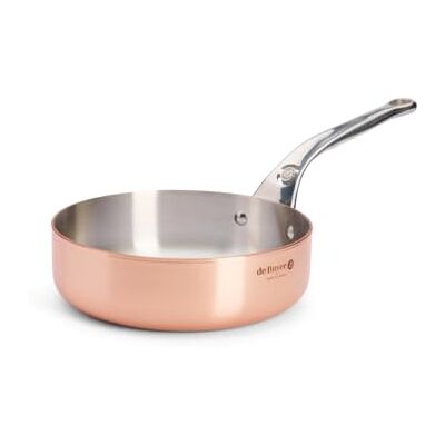 DE BUYER Sauteuse, Kupfer, Braun, 20 cm, 6230.2 DE BUYER Sauteuse, Kupfer, Braun, 20 cm, 6230.2