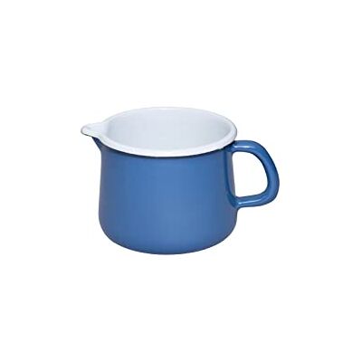 Riess , 0672-129, Schnabeltopf Ø 12cm, NATURE BLUE DARK, Emaille, Vol. (rec.): 1,0 Liter, Made in Österreich, LBH: 19,0x13,6x11,0cm, 0,450kg, Induktionskocher kompatibel, Gasherd geeignet, Ofenfest Riess , 0672-129, Schnabeltopf Ø 12cm, NATURE BLUE DARK, Emaille, Vol. (rec.): 1,0 Liter, Made in Österreich, LBH: 19,0x13,6x11,0cm, 0,450kg, Induktionskocher kompatibel, Gasherd geeignet, Ofenfest