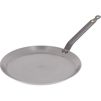 DE BUYER Crêpe-Pfanne MINERAL B aus Eisenstahl 30 cm 5615.30, Silber DE BUYER Crêpe-Pfanne MINERAL B aus Eisenstahl 30 cm 5615.30, Silber